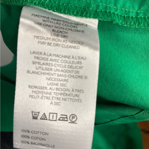 Anthropologie The Somerset Maxi Skirt Tiered Emerald Green Size Large - Picture 8 of 9